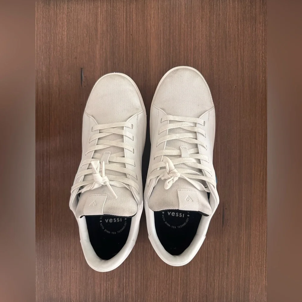 Vessi Waterproof Leather Court Sneaker